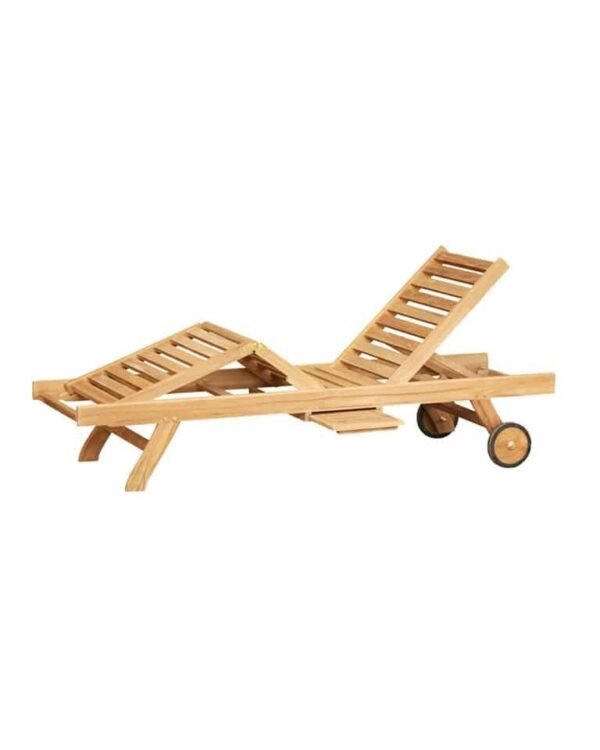 Aurelia Dual Recline Teak Lounger