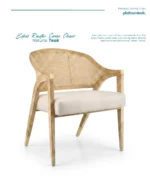 Eden Rustic Cane Chair