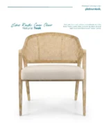 Eden Rustic Cane Chair