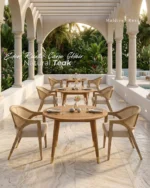 Eden Rustic Cane Chair