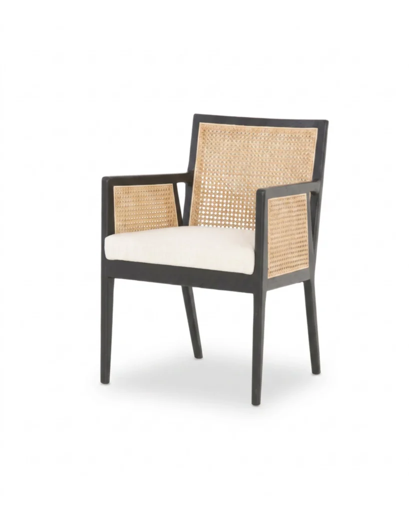 Cane Bench vs. Rope Chair: A Smarter Buyer's Guide 4 Elara Cane Arm Chair