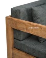Elmcourt Teak Sofa - Image 2