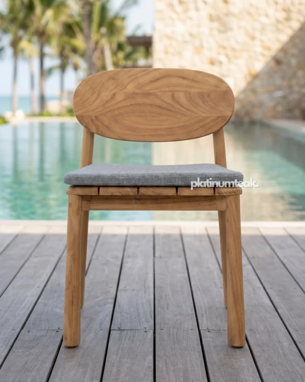 Everleigh Teak Fixed Chair