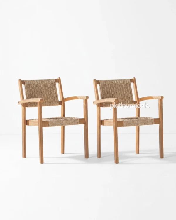 Fenwick Teak Stacking Chair