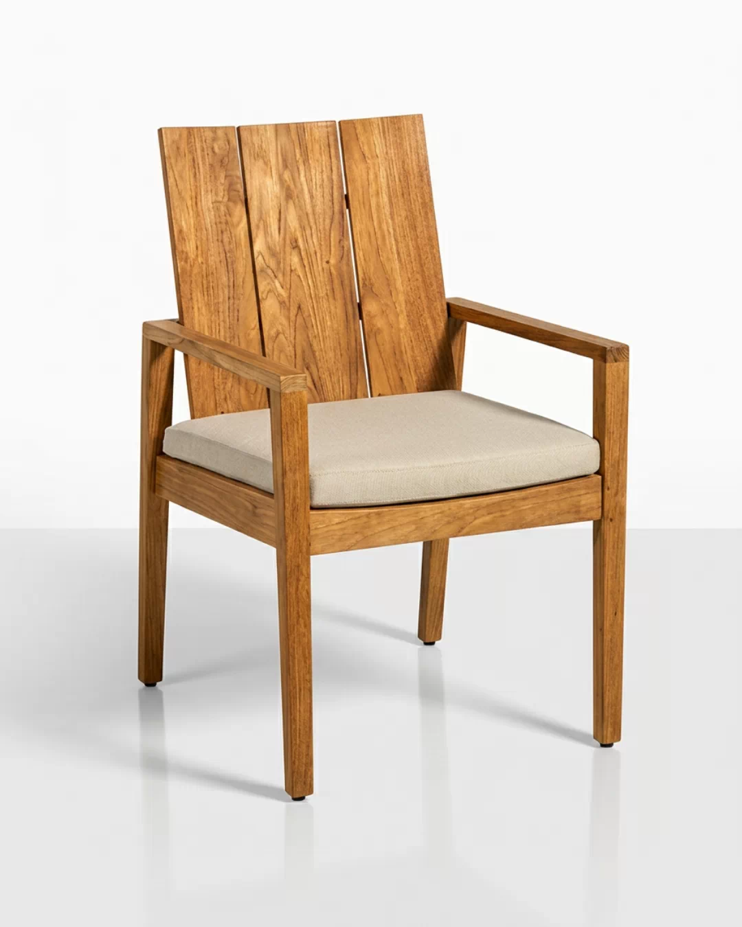 Halstead Teak Arm Chair (2) Halstead Teak Arm Chair