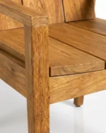 Halstead Teak Arm Chair - Image 6