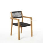 Ivorine Teak Rope Chair