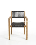 Ivorine Teak Rope Chair