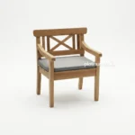 Jarvington Teak Fixed Chair