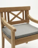 Jarvington Teak Fixed Chair