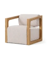 Longbridge Teak Patio Lounge Chair (6)
