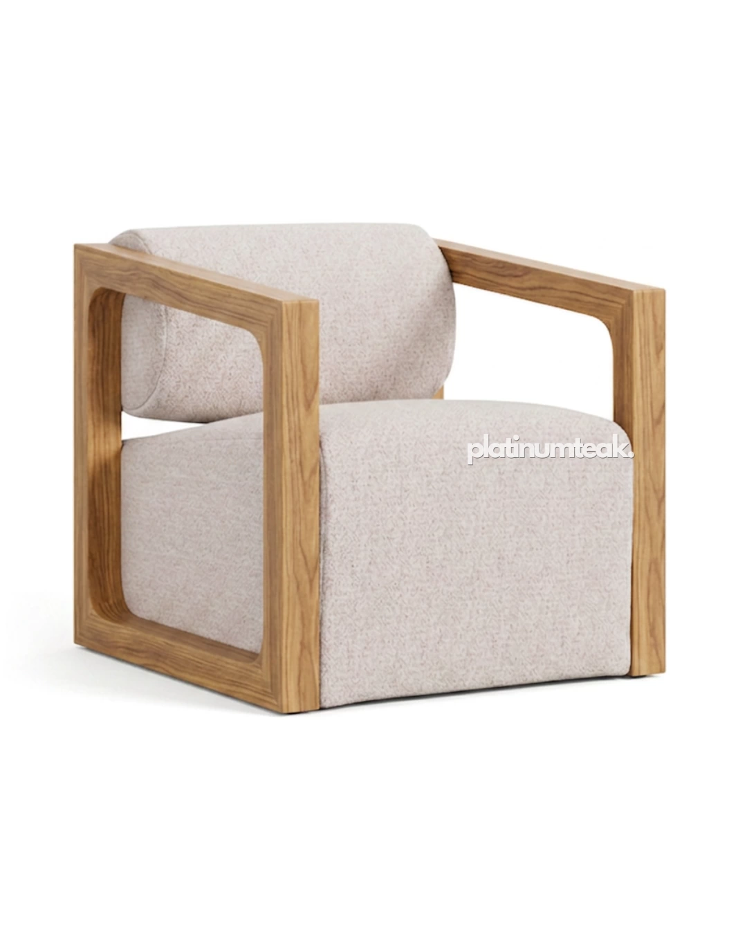 Longbridge Teak Patio Lounge Chair (6)-1 Longbridge Teak Patio Lounge Chair - Image 1
