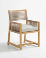 Marbleton Teak Rope Dining Chair