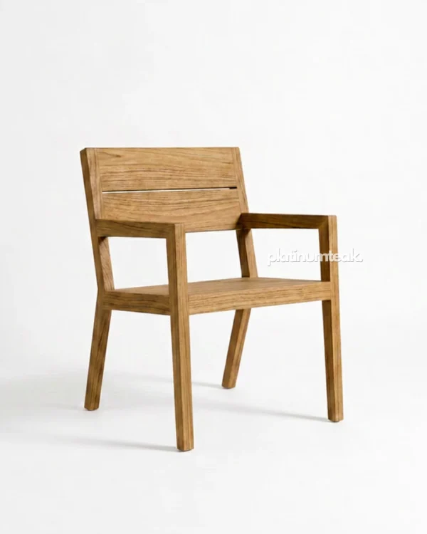 Middleham Teak Fixed Chair