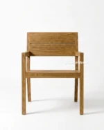 Middleham Teak Fixed Chair