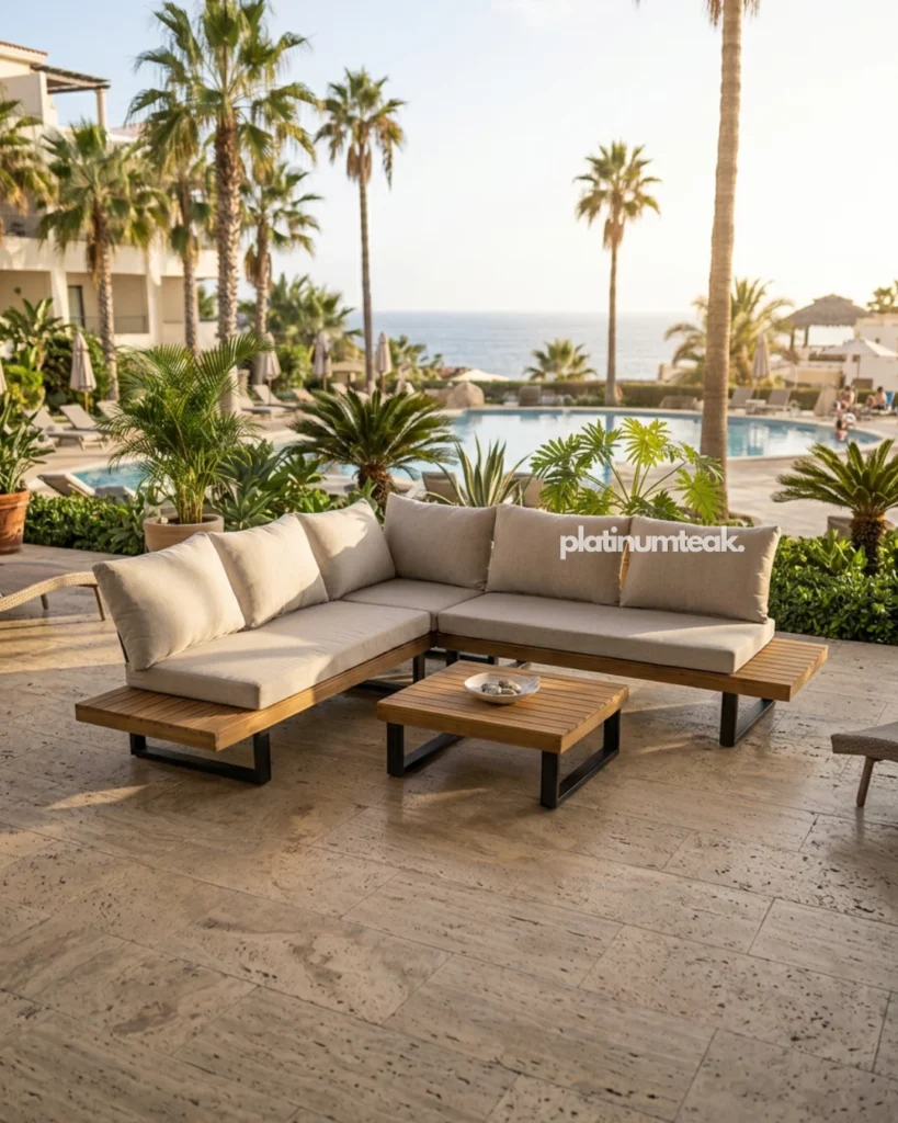 Stonefield Teak Sofa Set