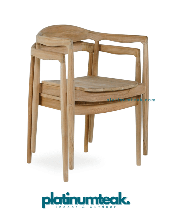 Oslo Curve Teak Dining Chair
