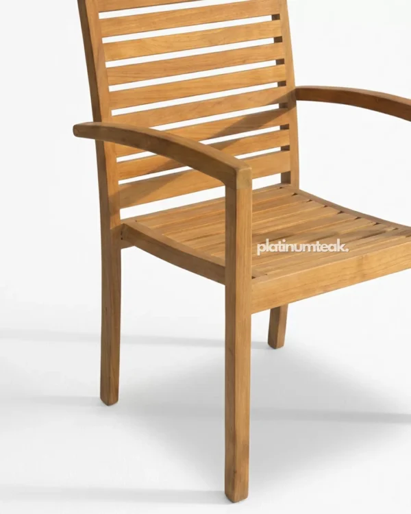 Thistlebrook Teak Stacking Chair