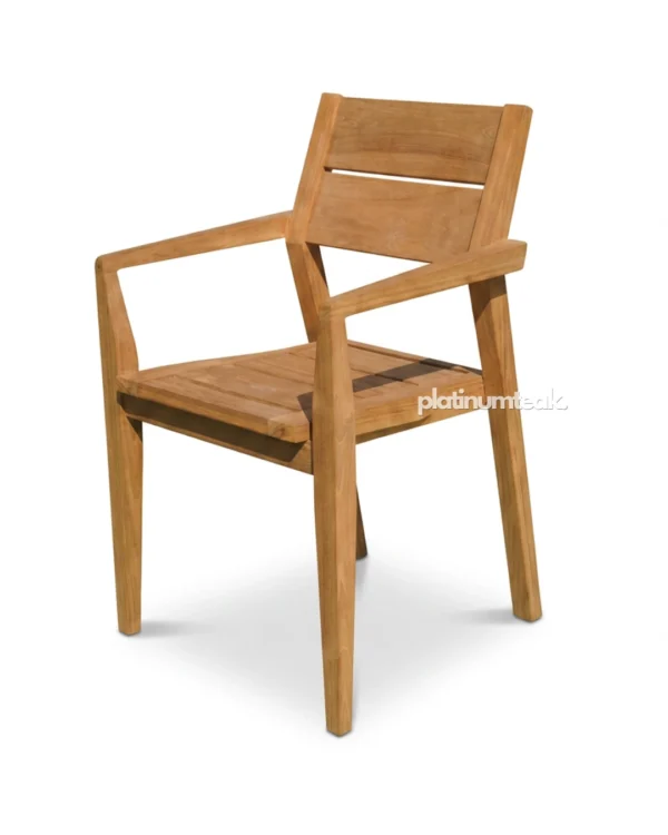 Ulceby Teak Stacking Chair
