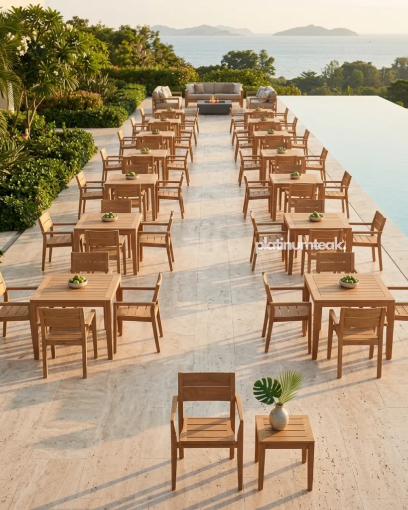 Ulceby Teak Stacking Chair 1 Ulceby Teak Stacking Chair