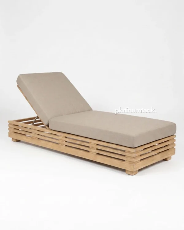 Vernhaven Teak Lounger