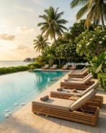 Vernhaven Teak Lounger