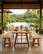Veyra Teak Bench