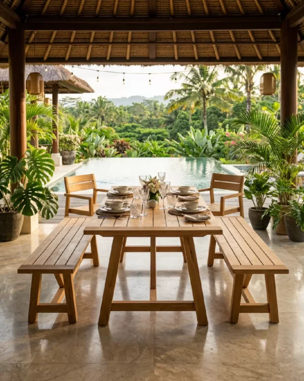 Veyra Teak Bench