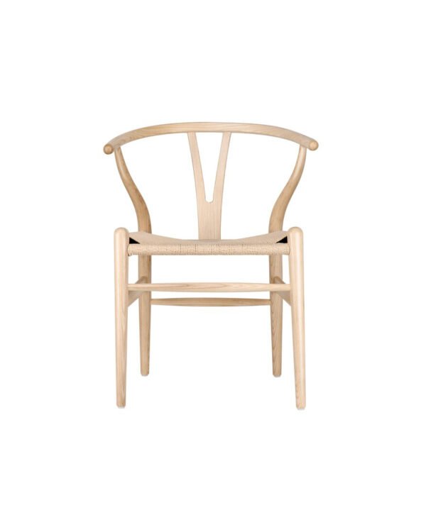 WISHBONE-SIDE-CHAIR-TEAK WOOD