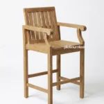 Whitethorn Teak Bar Chair