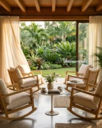 Yellowstone Teak Lounge Chair