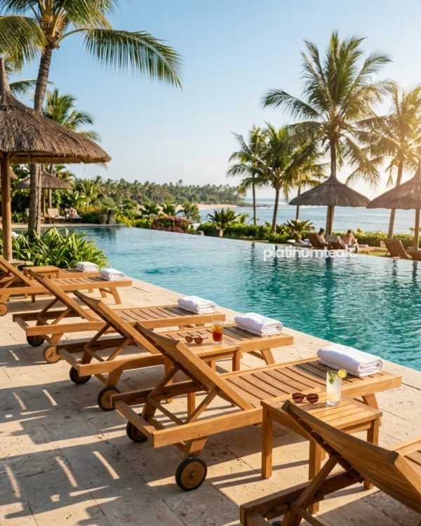Zennaria Teak Lounger
