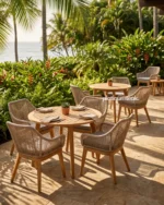 Zephyr Teak Arm Chair