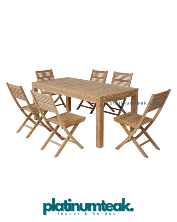 Solara Teak Classic Dining Set