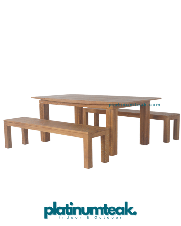 Timberline Teak Bench Set
