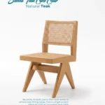 Teak Cane Chair